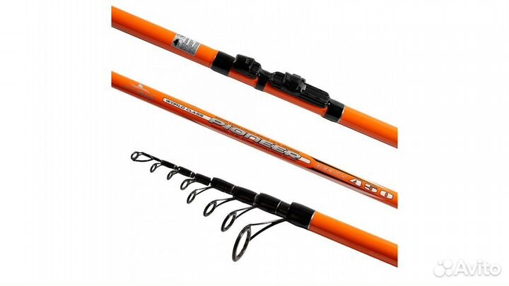 Удилище под бомбарду Pioneer beach 50-100 гр 4,5 m