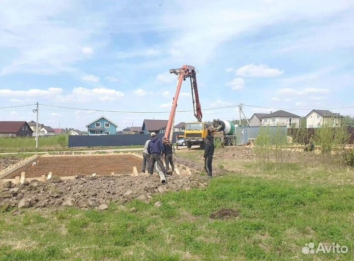 Доставка бетона миксером. Все марки ГОСТ