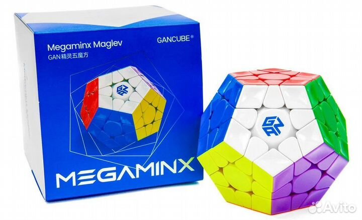 Головоломка мегаминкс магнитный Gan Megaminx v2 Ma