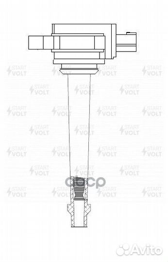 Катушка зажигания Toyota Rav 4 94- 2.0i StartVolt