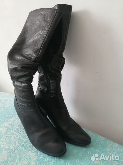 Сапоги женские натуральная кожа