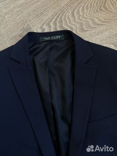 Пиджак van cliff синий