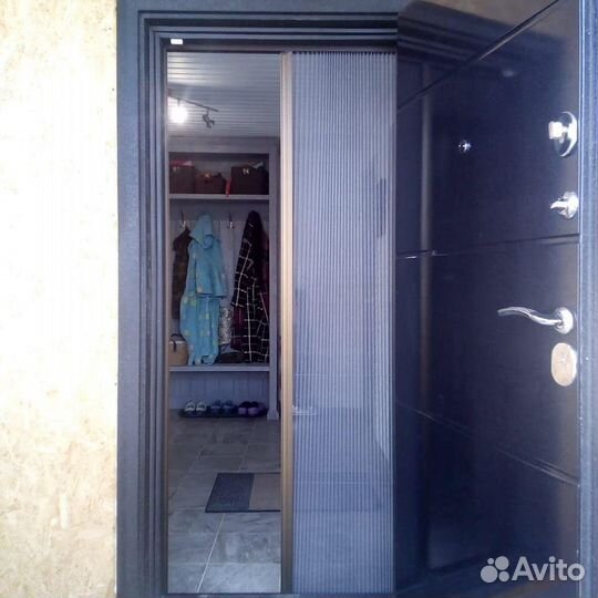 Москитная сетка Плиссе на двери