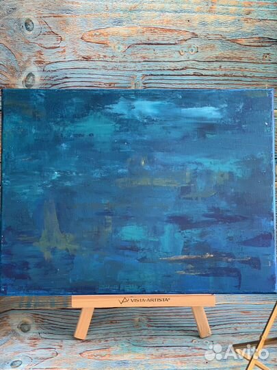 Картина на холсте акрил море