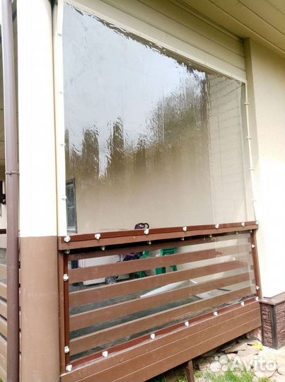 Мягкие окна для беседки