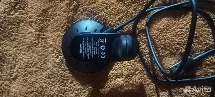 Беспроводная автомобильная зарядка Baseus