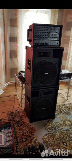 Усилитель с микшером yamaha EMX 88s 400w+400w