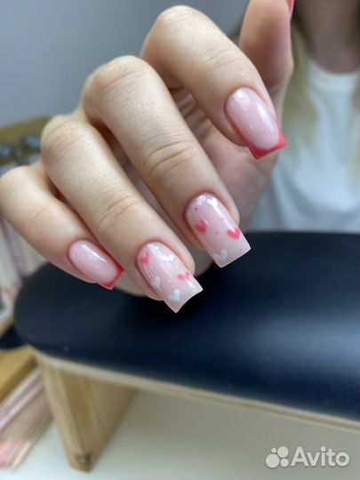Маникюр с покрытием гель лак