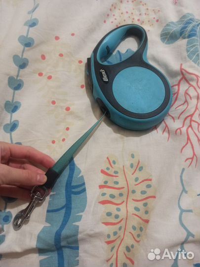 Поводок рулетка для собак flexi 5 метров до 25 кг