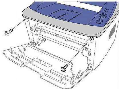 Лот 3 передних + 1 задняя крышки Xerox 3140