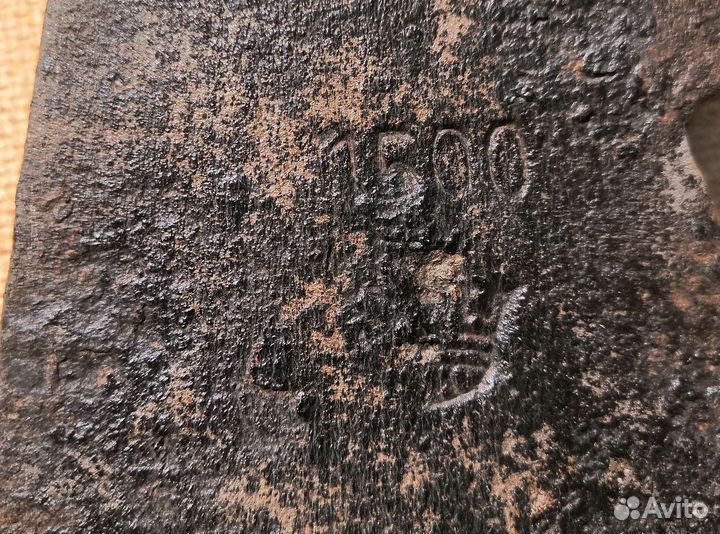 Старый валочный топор, клеймо Германия