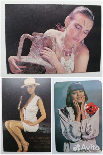 Календари, стерео открытки (девушки, эротика)