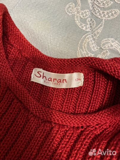 Платье вязаное 68-74