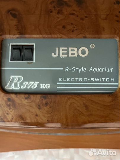 Аквариум Jebo 375 на 140 литров