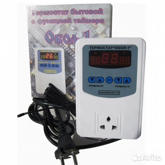 Терморегулятор бытовой с таймером