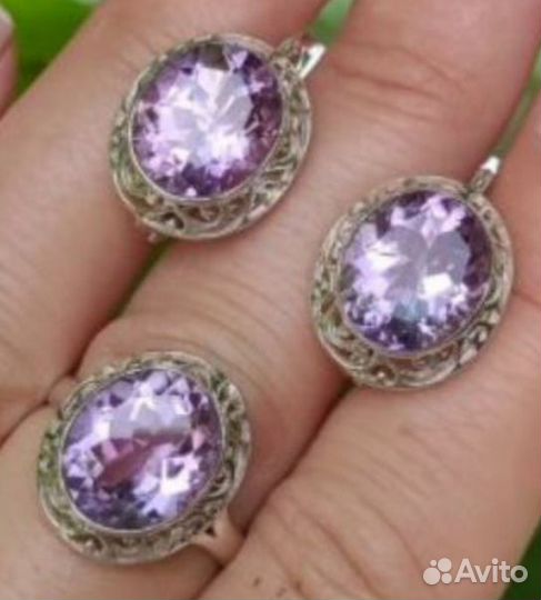 Серебряные серьги