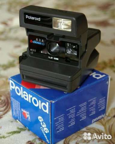 Фотоаппарат polaroid 636 closeup