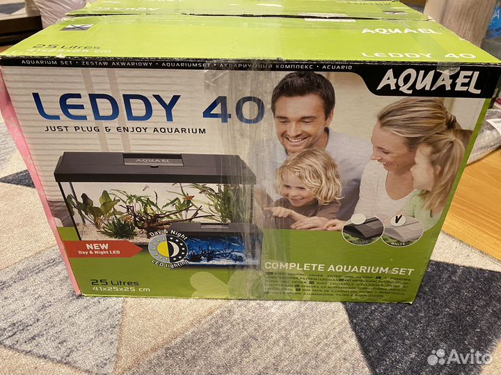 Аквариум aquael с комплектующими в комплекте