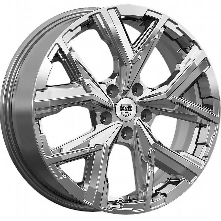 Диски K&K Айона 6.5x18 5x114.3 ET34 D66.6 Дарк платинум