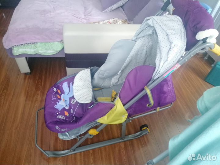 Санки коляска ника