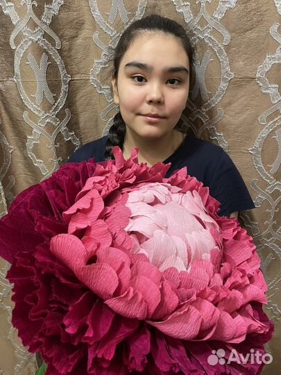 Букет из гофрированной бумаги