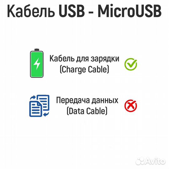 Длинный кабель для зарядки USB - microusb 5м