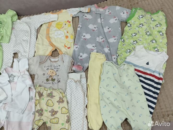 Пакет вещей для девочки 56 62