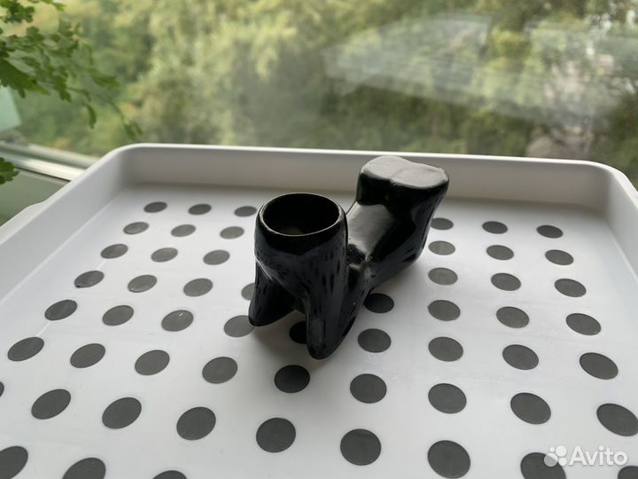 Мини кашпо керамическая фигурка декоративная