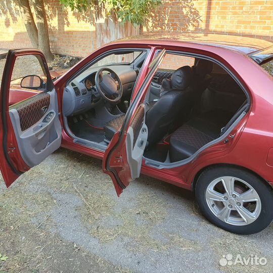 Hyundai Accent 1.5 МТ, 2006, 185 893 км
