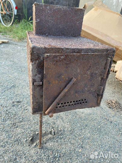 Печь буржуйка бу