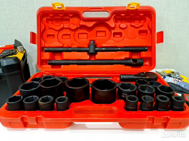 Крепкий грузовой набор инструментов на 26 pcs