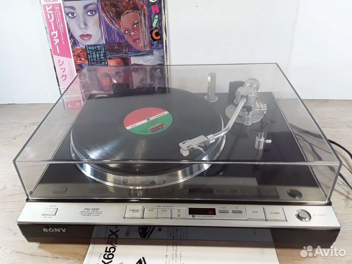 Проигрыватель винила Sony PS-X65. Made in Japan