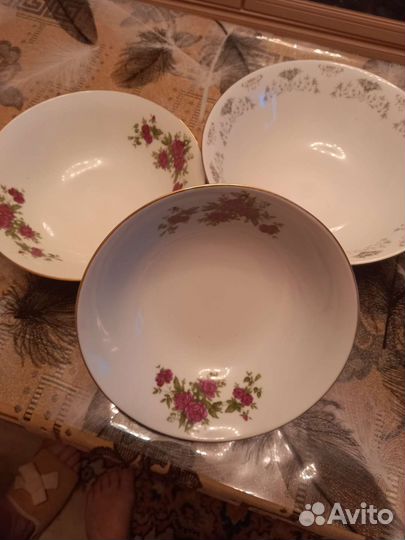 Набор салатников.Китайский фарфор 1975г