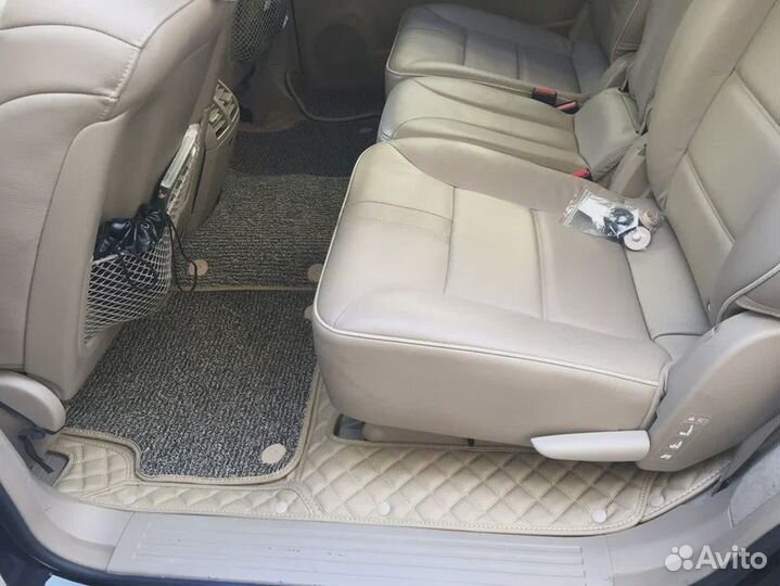 3д коврики из экокожи в салон авто с бортами