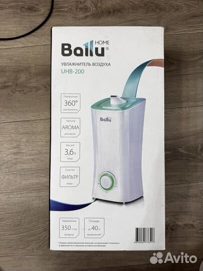 Увлажнитель воздуха ballu UHB-200