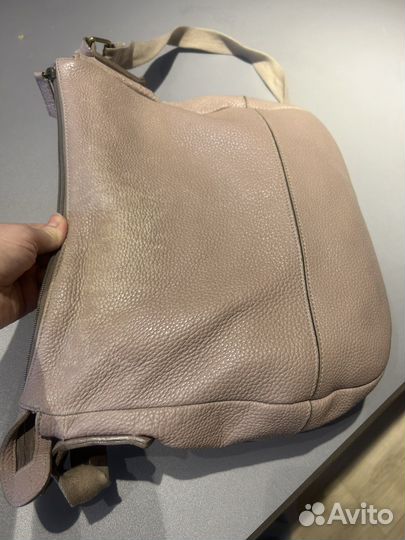 Сумка timberland кожаная