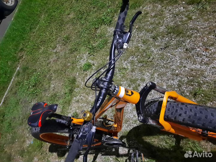 Велосипед спортивный скоростной взрослый фэтбайк