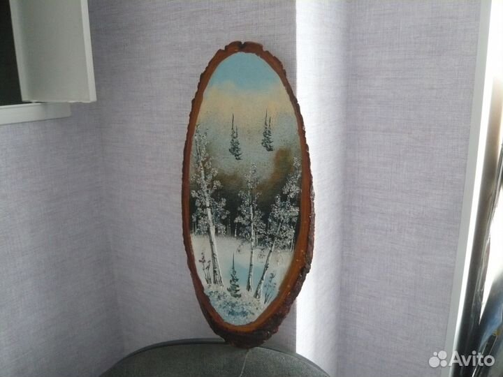 Картина настенная *Спил дерева*