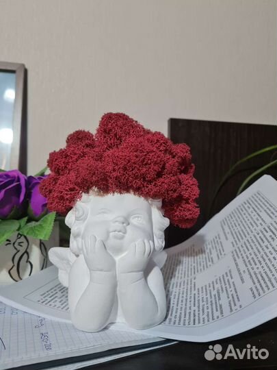 Ангел из гипса