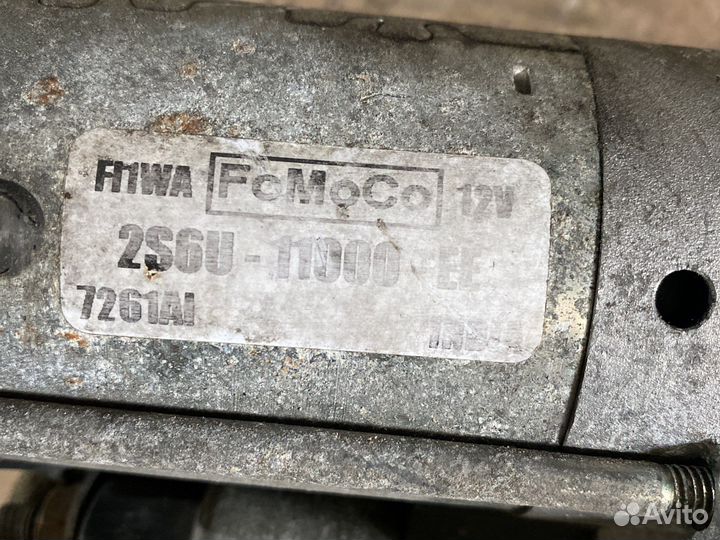 Стартер Ford Fusion Fiesta 1.4tdci Дизель