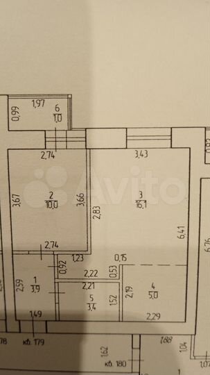 2-к. квартира, 39,4 м², 14/16 эт.
