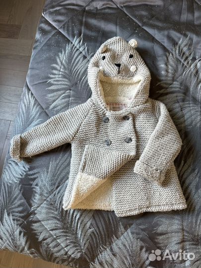 Кардиган для малышки 86 92