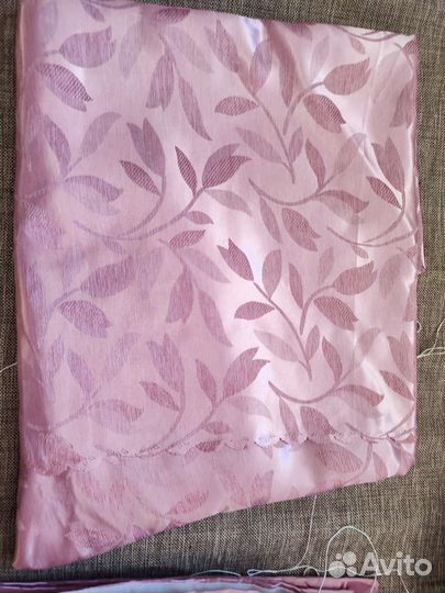 Шторы портьеры новые розовые 150*260 6шт