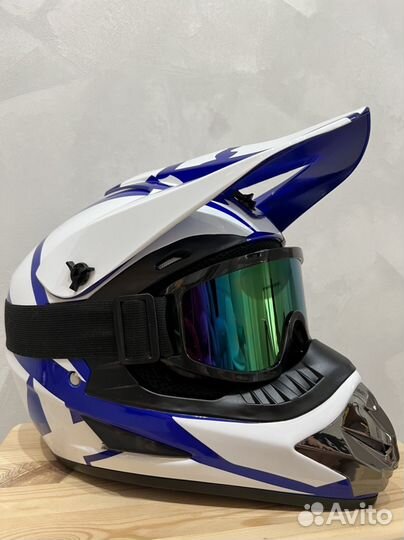 Мотошлем кроссовый