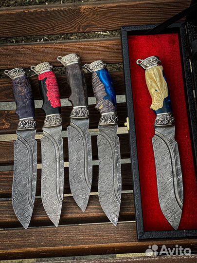 Кизлярские ножи из дамасской стали