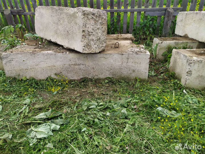 Бетонные блоки для фундамента