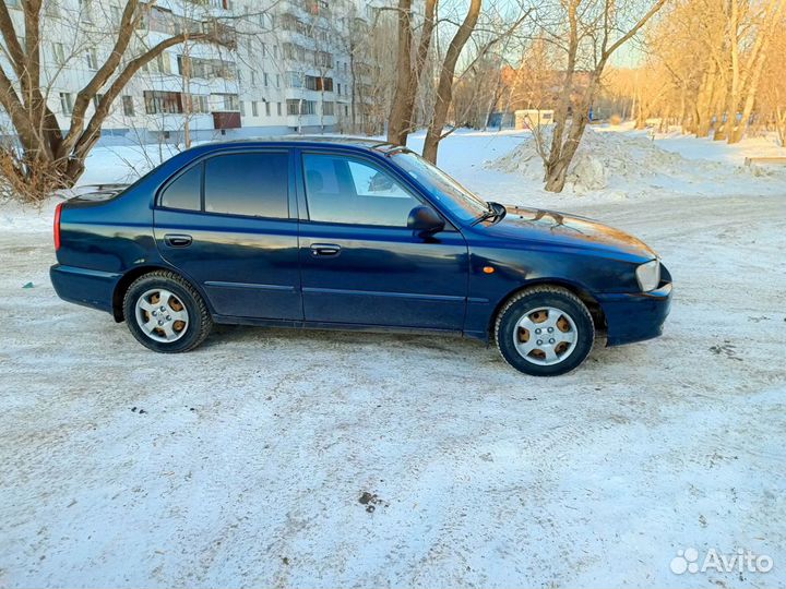 Hyundai Accent 1.5 МТ, 2007, 167 000 км