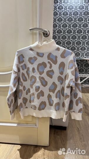 Джемпер женский леопард