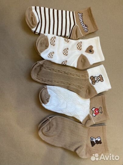 Носки женские 5 пар размер 31-38