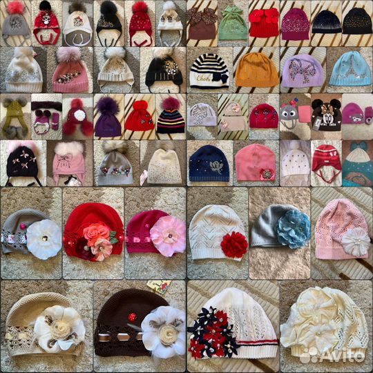 Головные уборы р.48-50, 50-52